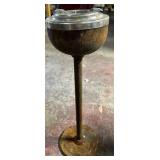 Vintage Standing 22" Tall Ashtray