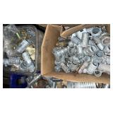 (2) Containers Galvanized Electrical Fittings