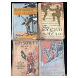 (4) 1912-1914 Boy Scout Books
