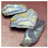 (3) Pieces Amethyst 10g, 5g & 6g