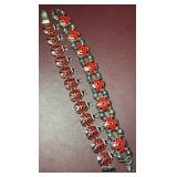 (2) 7.5' Ladybug Bracelets