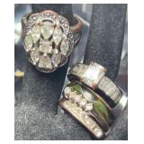 (5) Assorted Size Rings