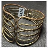 2.25' wide Hinged Cuff Bracelet