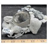 2007 Alabaugh Fire-Melted Shot Glass in Metal