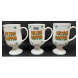 (3) Irish Coffee Blessings Mugs