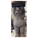 Welcome/Goodbye 32' Bear Statue