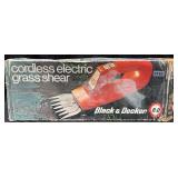 Black & Decker Cordless Electric Grass Shear