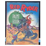 1947 Red Ryder Paint Book