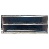 2-Shelf Riser Wood Stand, 13' x 11.75 x 11.75