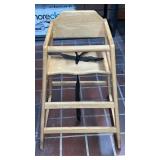 Solid Wood High Chair for Babies & Toddlers