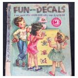 1952 Fun With Decals Little Golden Book