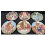 (6) Magic Moments of Childhood Collector Plates