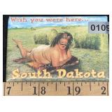 'Wish You Were Here' South Dakota Magnet