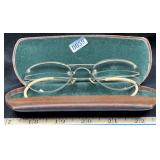 Vintage 24k GF Frame Trifocals in Case