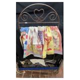 Metal Yard Flag Post, (5) Seasonal Flags