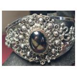 1.5' Wide Hinged Cuff Bracelet