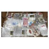 Large Assortment of Pins; Breast Cancer, State,