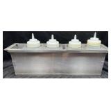 Commercial Stainless Condiment Dispenser Unit