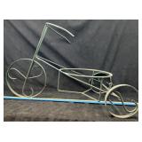 Metal Tricycle Plant Stand, 24' x 16' x 15'
