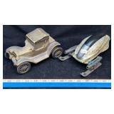 Hasbro GIJoe Arctic ATAV & Chevy Coupe Car Bank