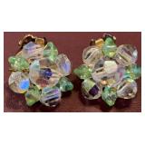 1950's Austrian Crystal Earrings