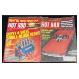 (9) Vintage Hot Rod Magazines