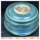 Metal Powder Vanity Music Box