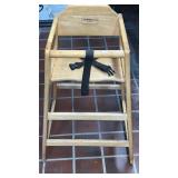 Solid Wood High Chair for Babies & Toddlers