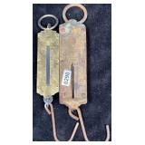 Chatillon's & Utility 25lb Spring Balance Scales