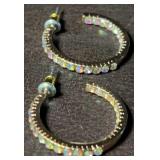 Aurora Borealis Crystal Earrings