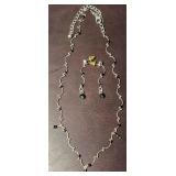 16' Necklace & Matching Earrings