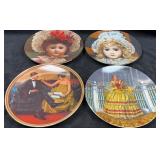 Collector Plates; French Dolls, Gone With the Wind