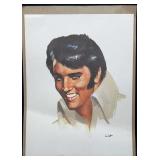1978 Joe Smith 'Elvis' Print, 16' x 12'