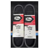 (2) New Gates Truflex 2260 Belts