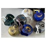 (7) Mini Gumball Football Helmets