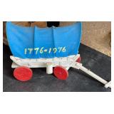 Hand Crafted Wooden Covered Wagon