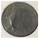 1940-A German 10 Pfennig Coin WWII