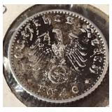 1940-A German 50 Pfennig Coin WWII