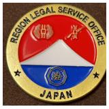 U.S. Navy Challenge Coin Region Legal Service