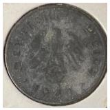 1941-A German 10 Pfennig Coin WWII