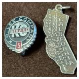 Sterling Pin & Pendant