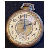 New Haven Pocket Watch w/Locomotive Etching