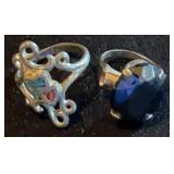 (2) Vintage Rings, Size 6 1/4 & 3 1/2