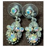 Aurora Borealis Crystal Earrings