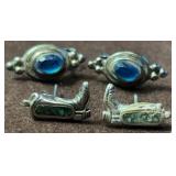 (2)pr Pierced Earrings