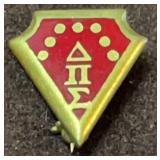 1942 Delta Sigma Phi Fraternity Badge Pin