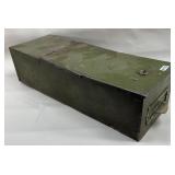 Metal Safe Deposit Box, 14.25' x 5' x 4'