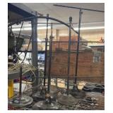 (6) Metal Store Display Stands