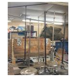(6) Metal Store Display Stands
