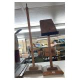 Wood Adjustable Display Stands